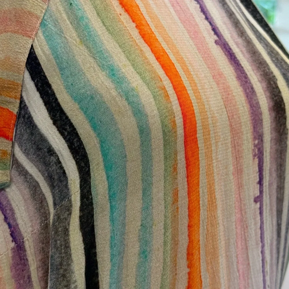 Blank NYC Striped Multicolor Halter Summer Jumpsuit Small - Picture 6 of 11